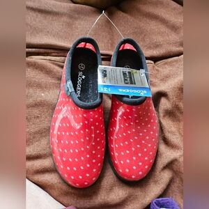 Sloggers Red Polka Dot Women's Winter & Rain Boots
